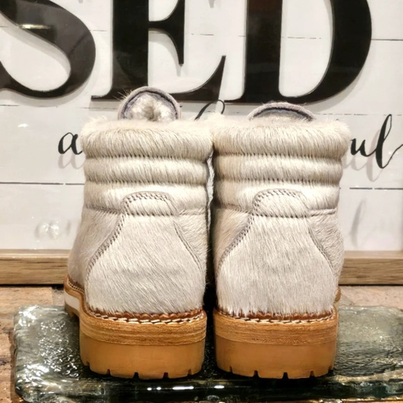 Montelliana 1965 Marlena Lace Up Boot Pony skin Wmns US 8.5 | EUR 38.5 - Picture 4 of 15